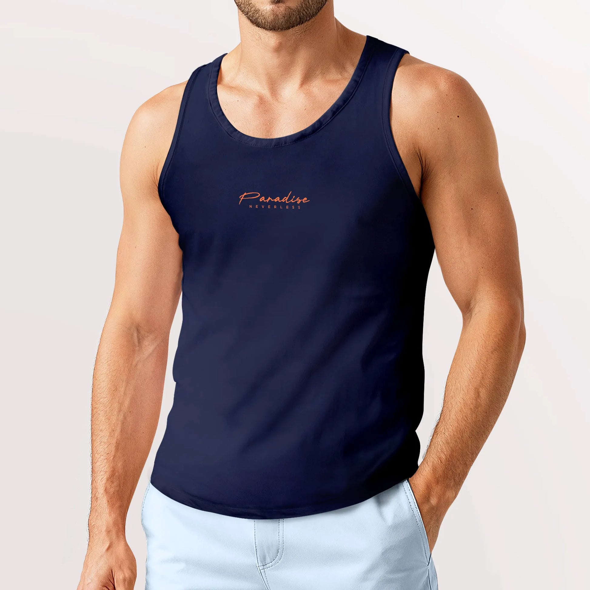 navy orange
