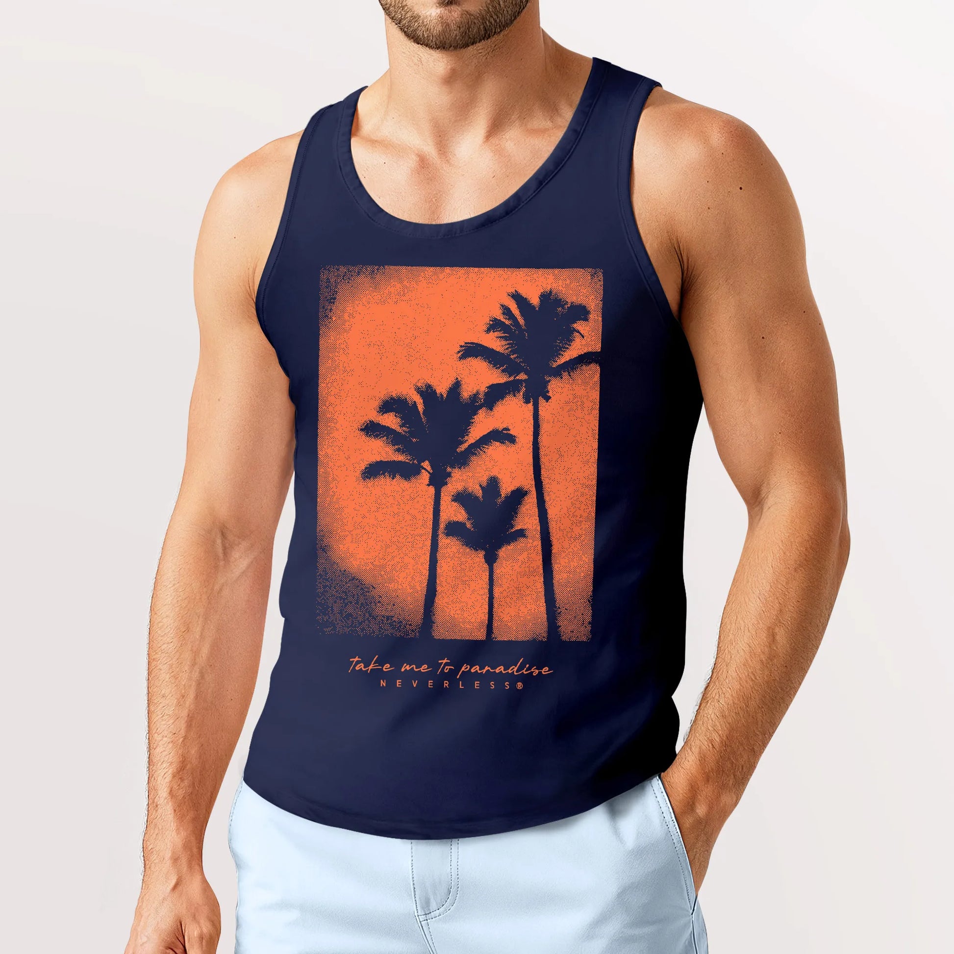 navy orange