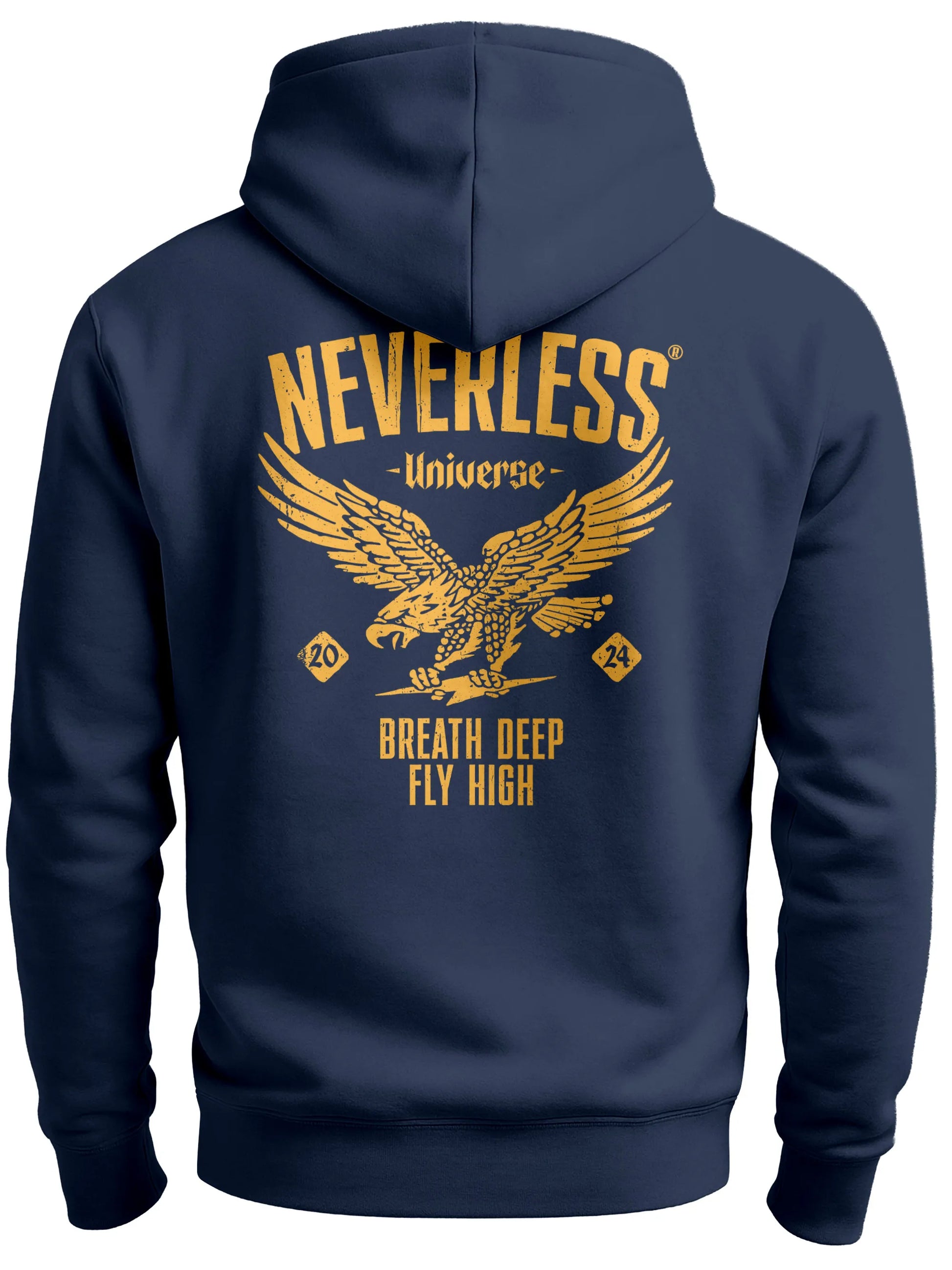 navy backprint