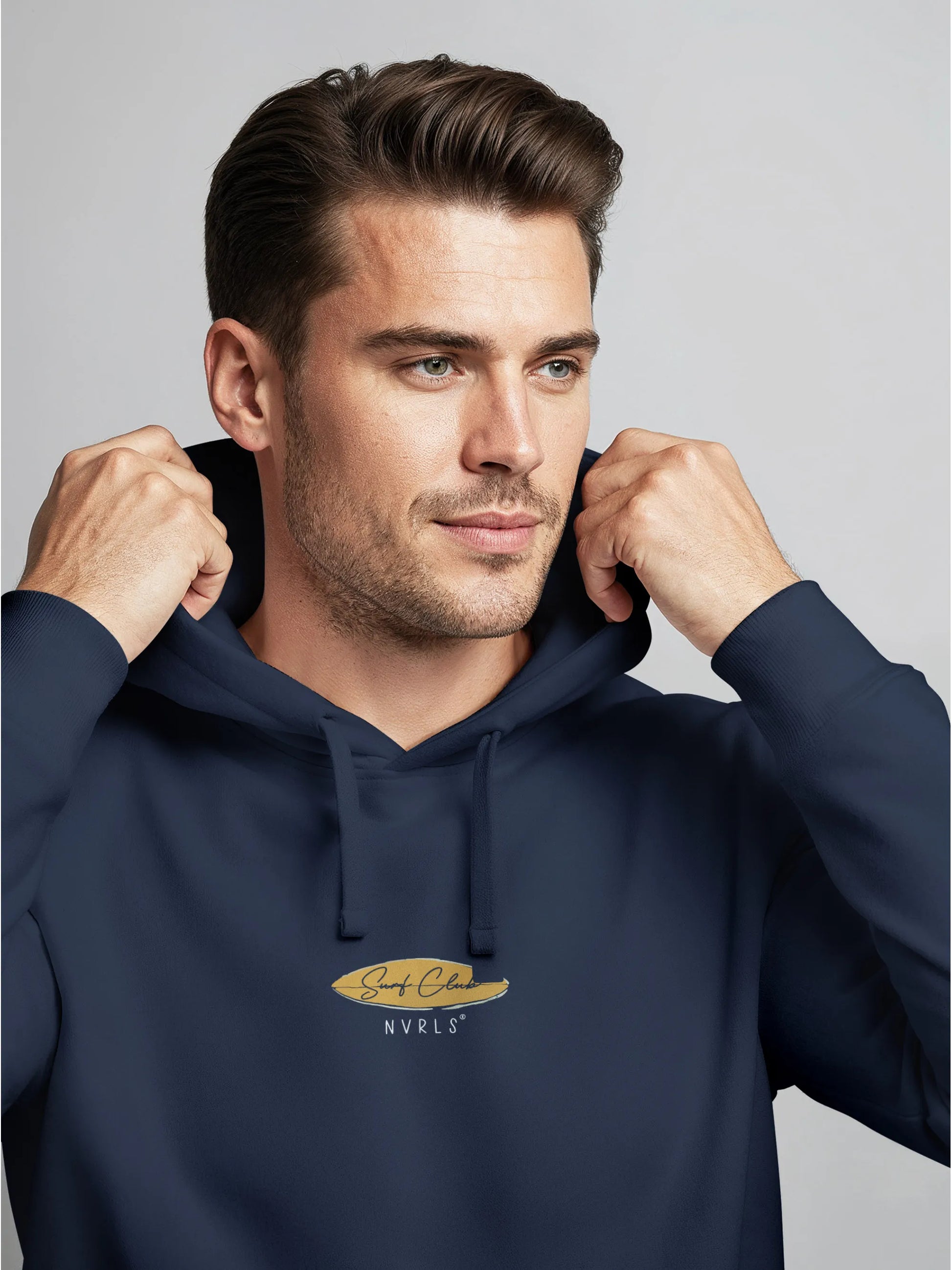 navy backprint