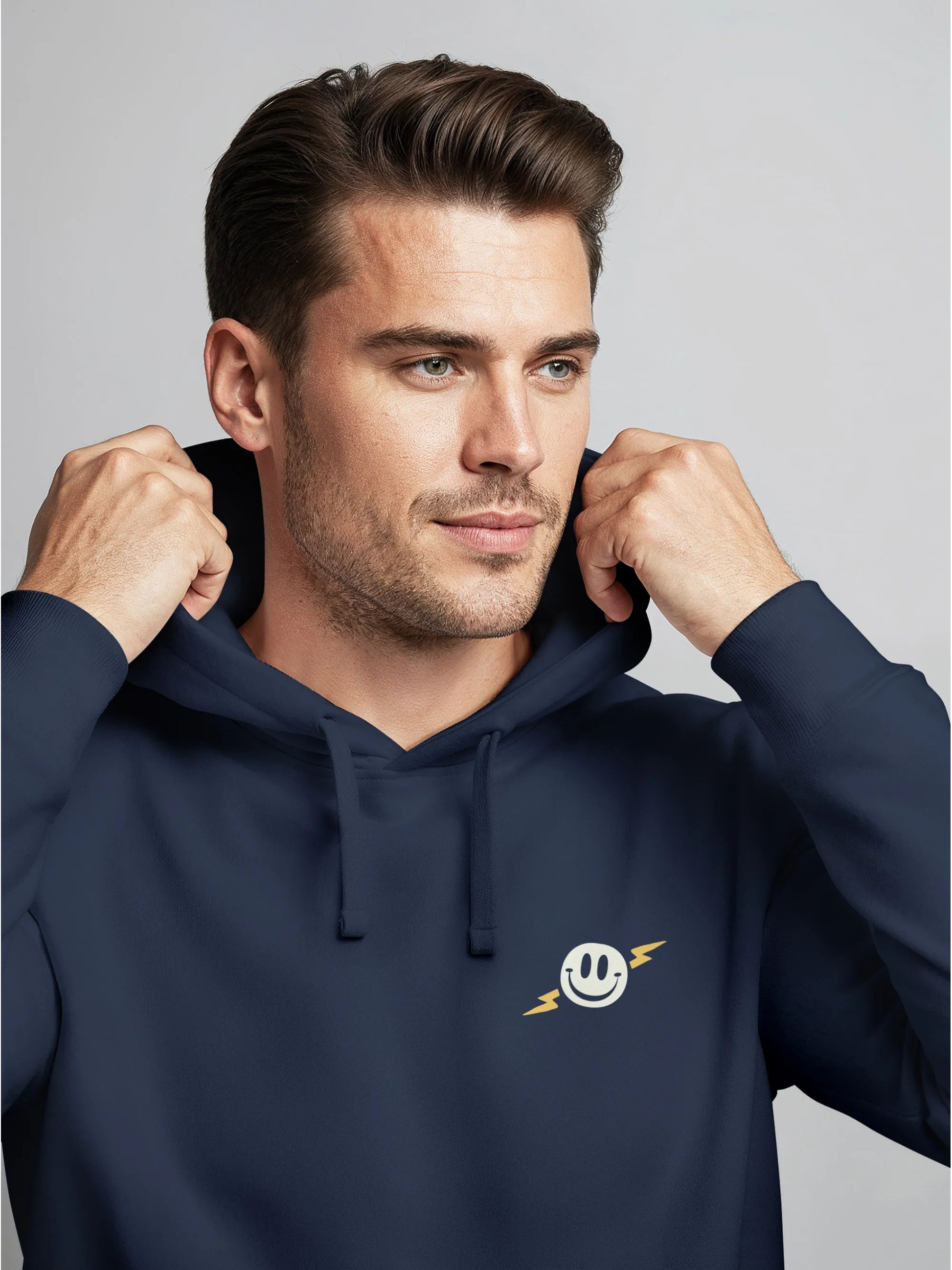 navy backprint