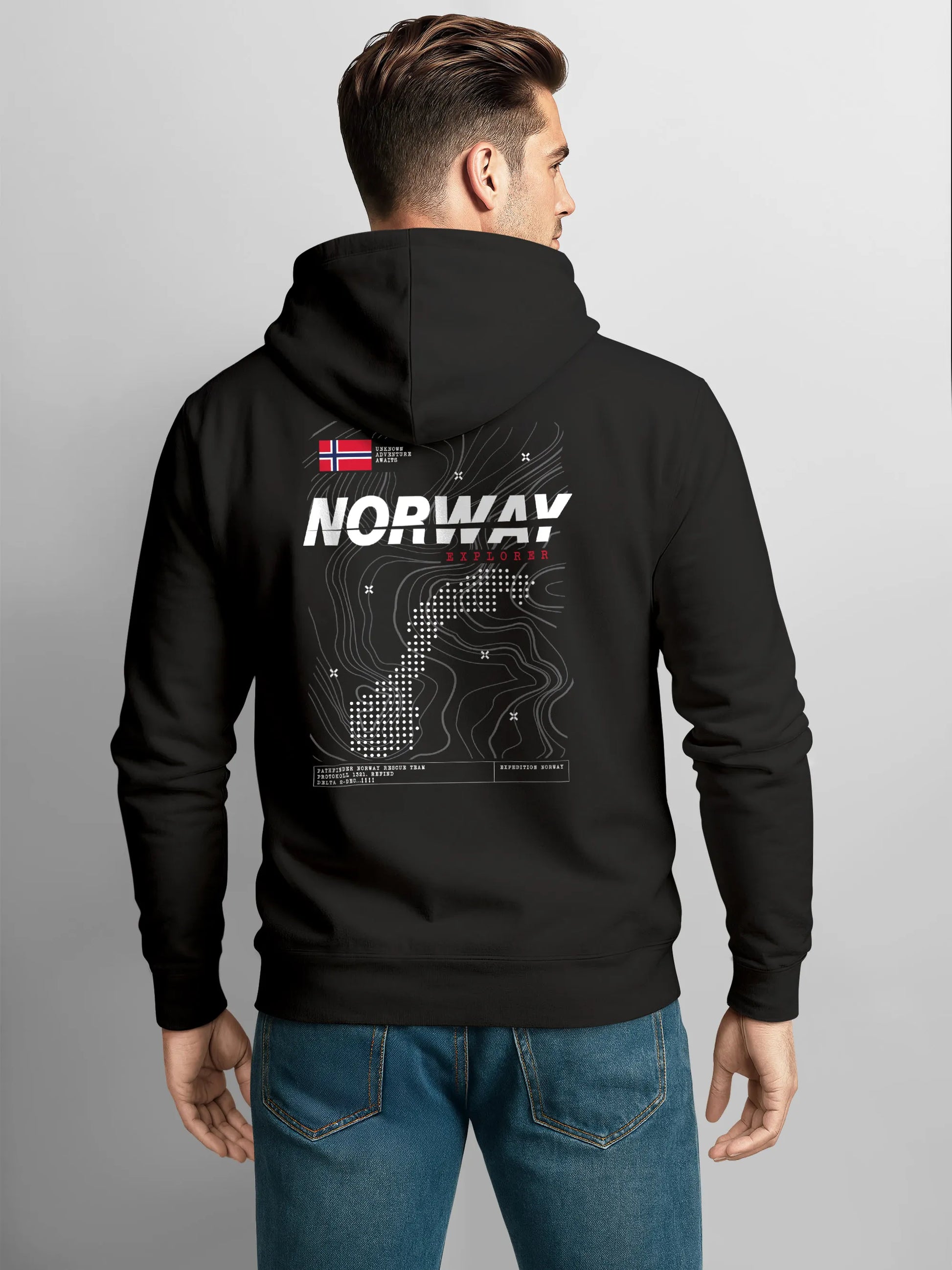 schwarz backprint