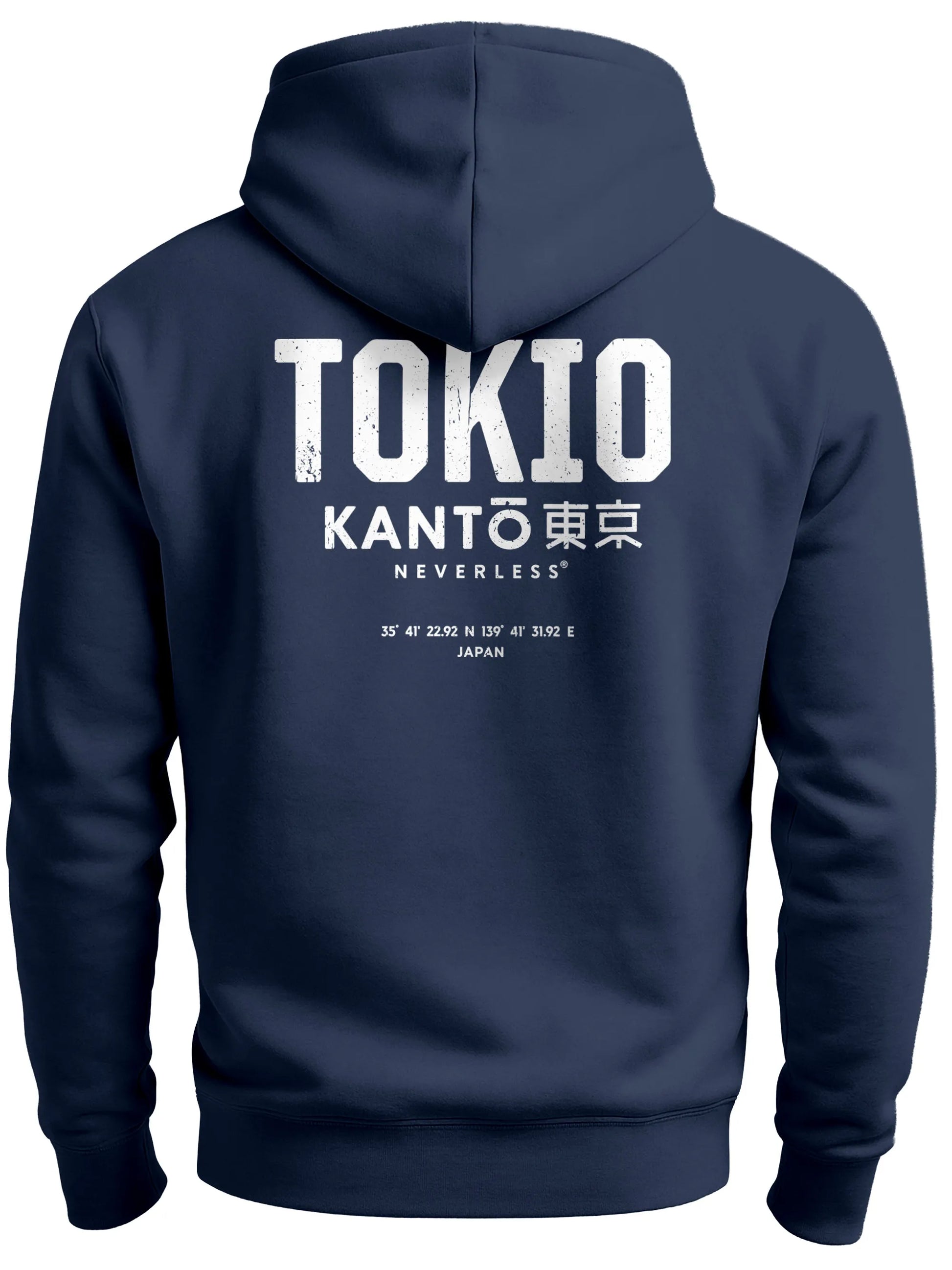 navy backprint