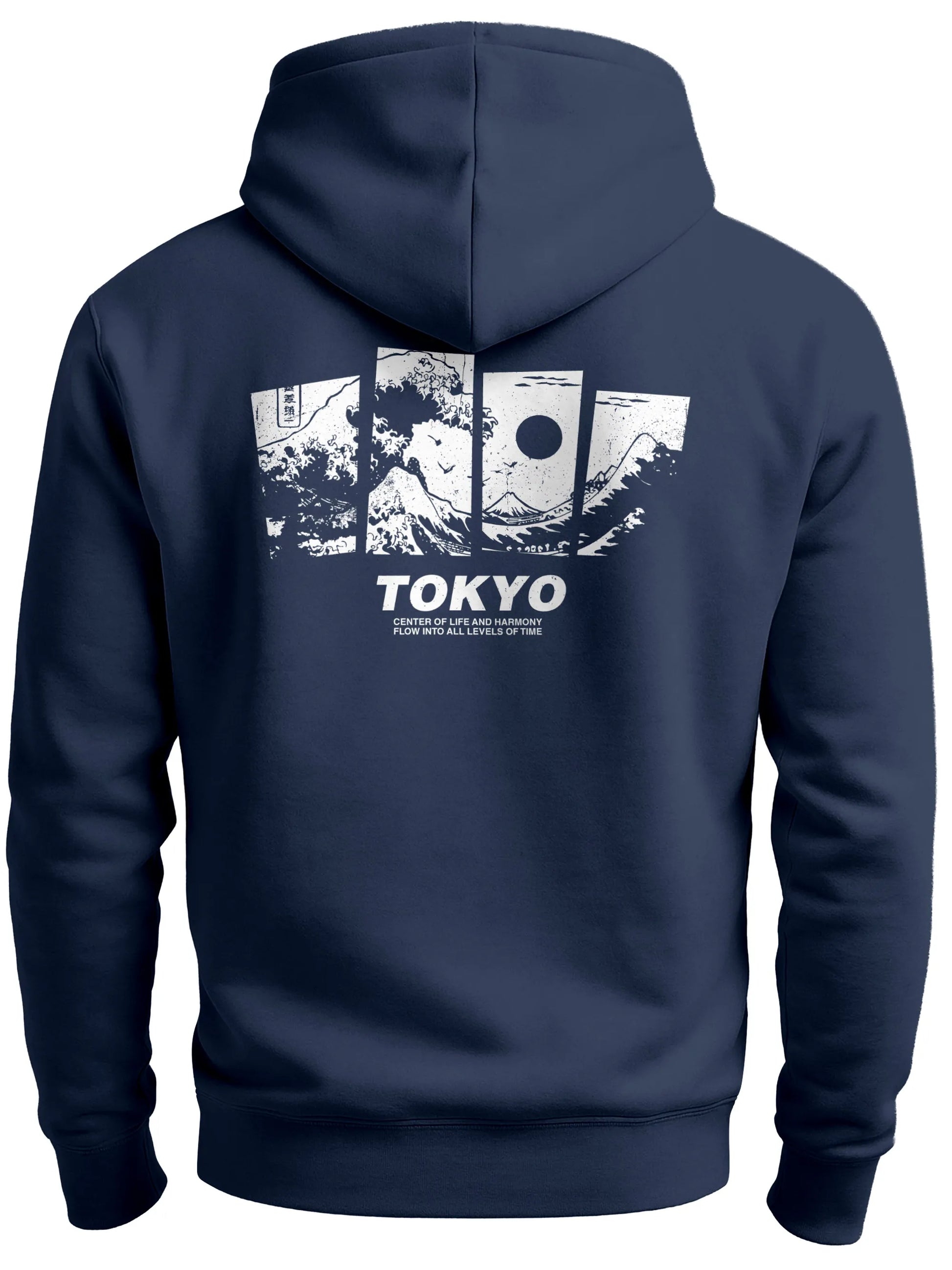navy backprint