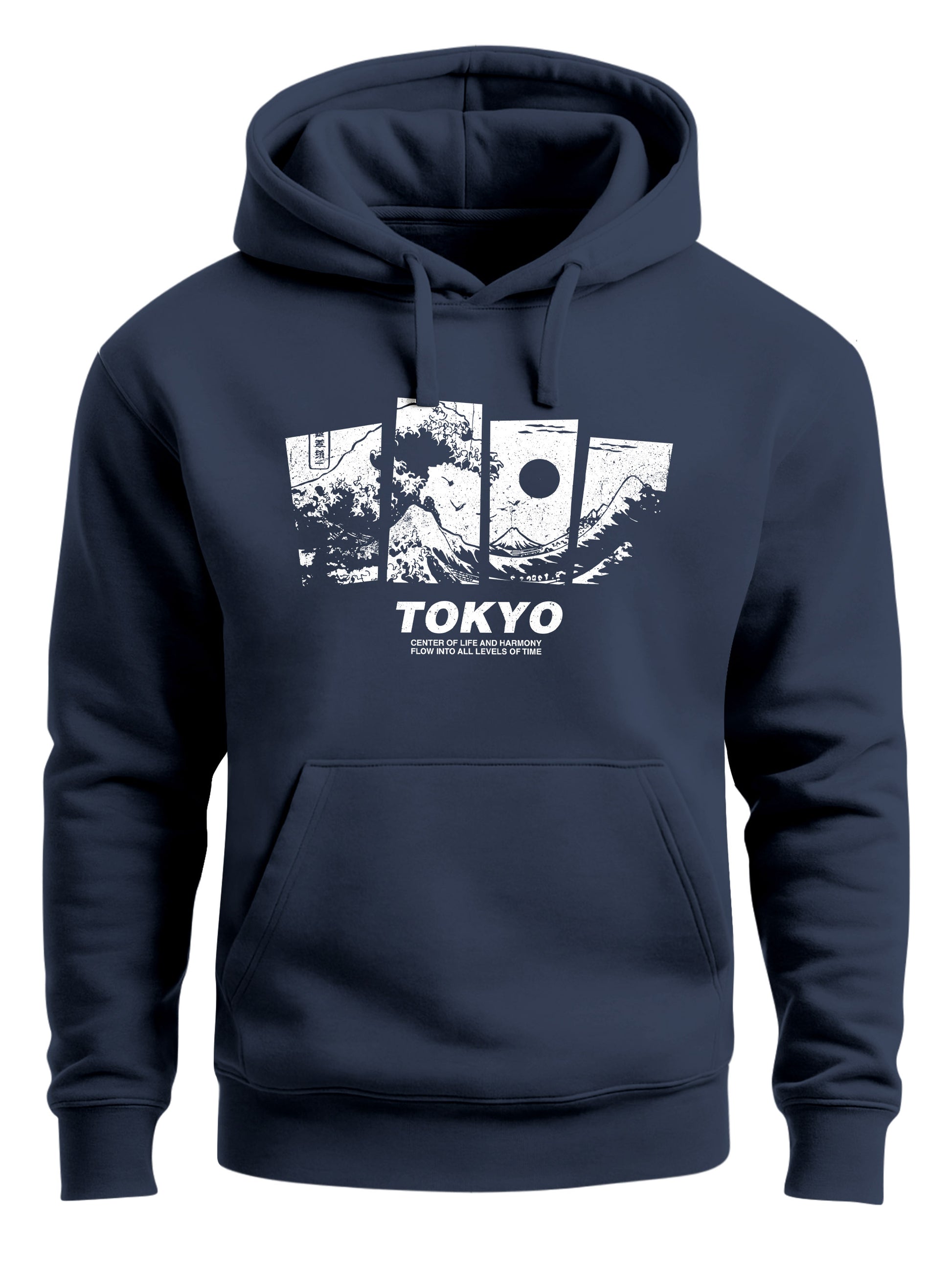 navy frontprint