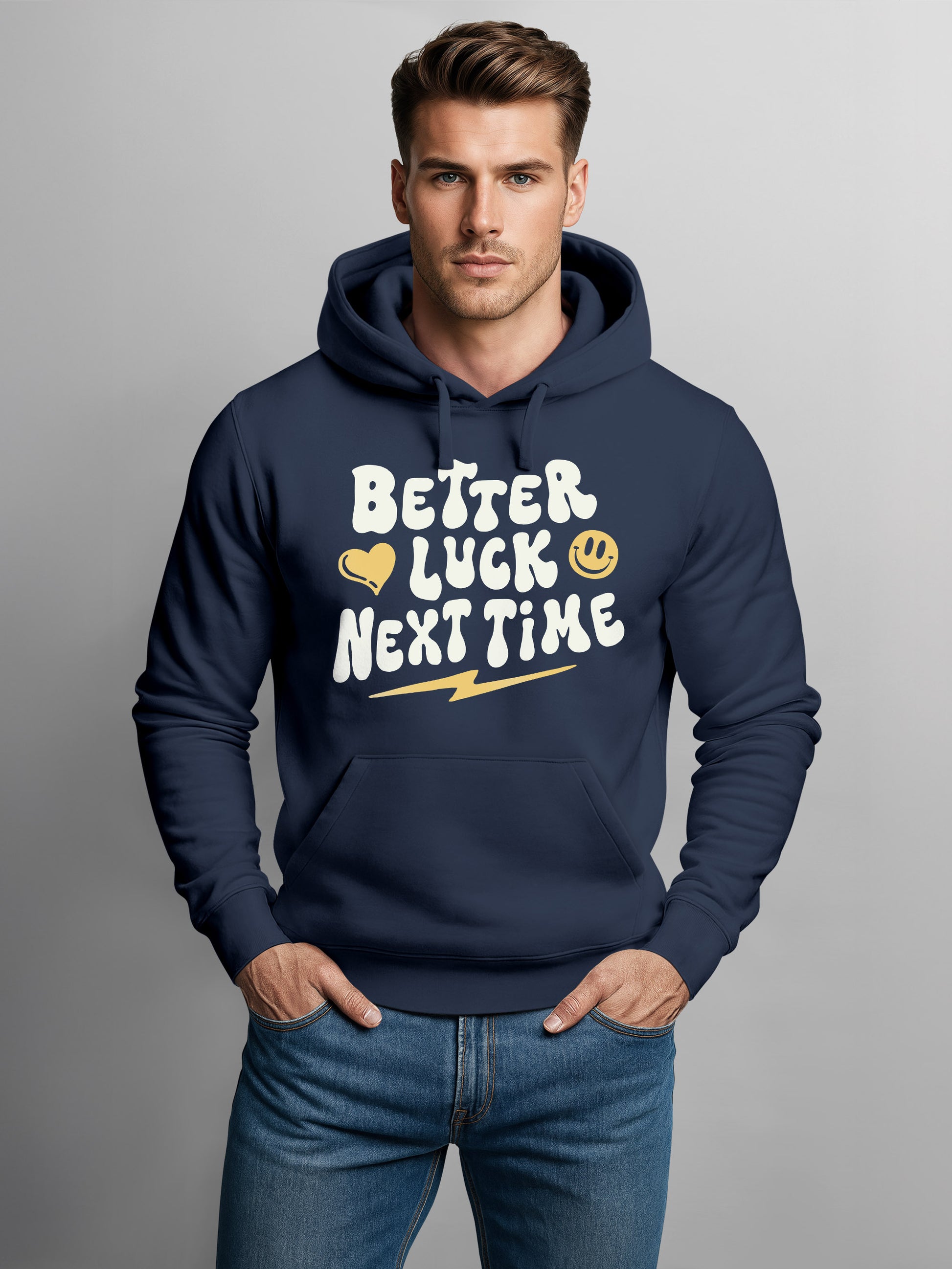 navy frontprint