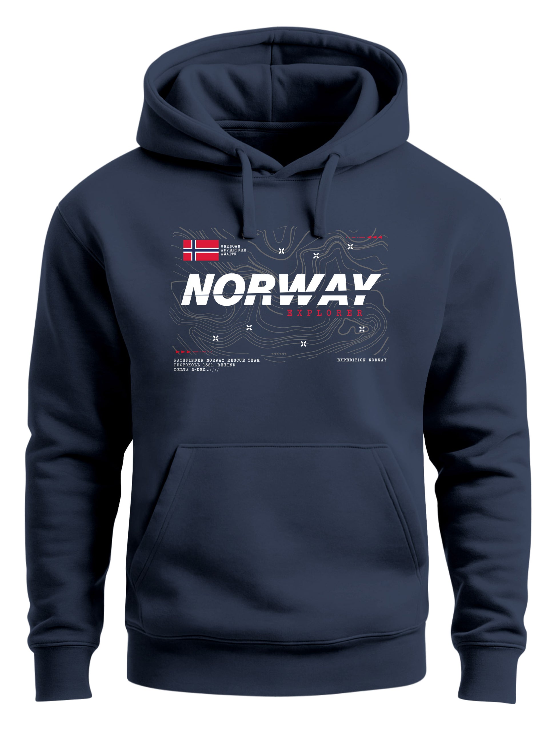 navy frontprint