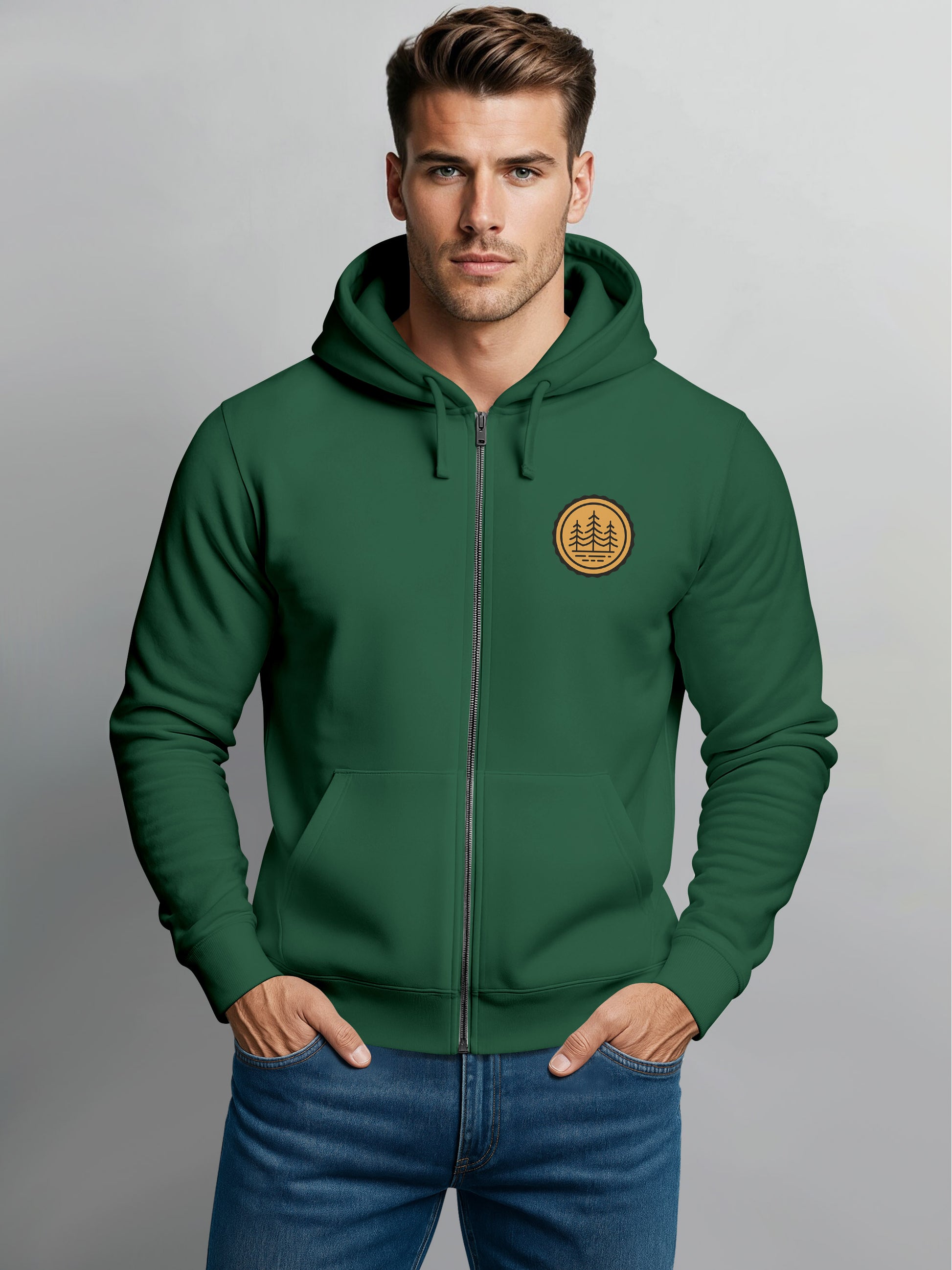 bottle-green