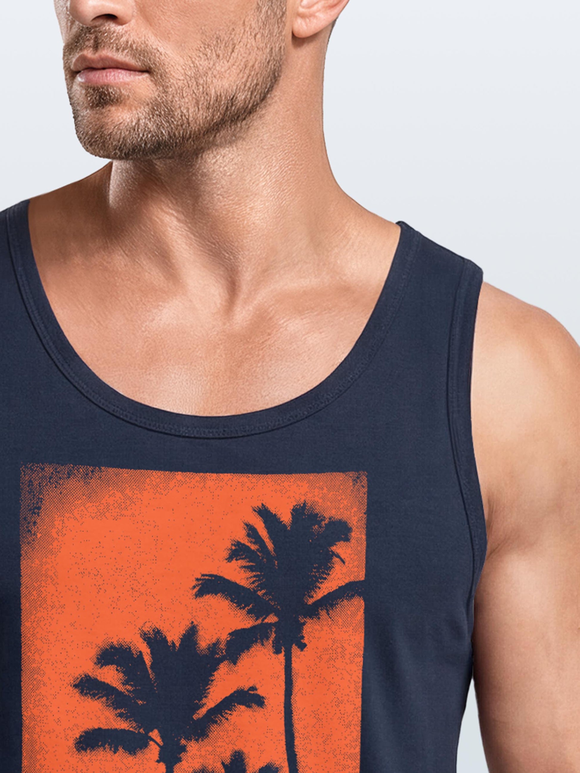 navy orange